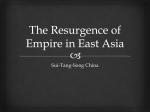 The Resurgence of Empire in East Asia