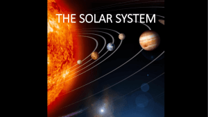 day 2 - The Solar System Presentation