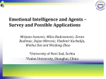 Emotional Intelligence – Applications Based on Multi