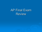 AP Final Review - bobcat