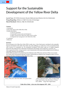 Development of the Yellow River Delta