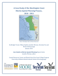 A Case Study of the Washington Coast, Marine Spatial Planning