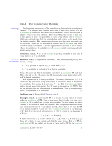 com.1 The Compactness Theorem