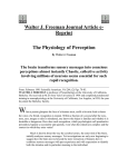 Walter J. Freeman Journal Article e-Reprint