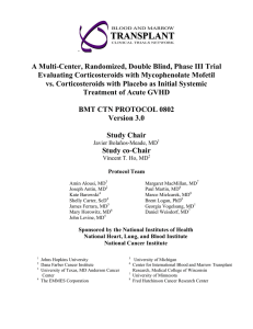 A Multi-Center, Randomized, Double Blind, Phase III Trial