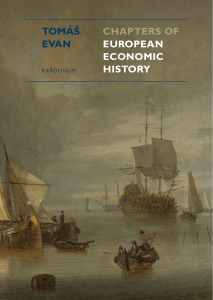 tomáš evan chapters of european economic history