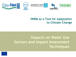 IWRM as a Tool for Adaptation to Climate Change - Cap-Net
