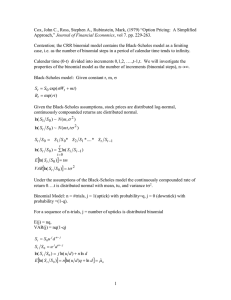 Other binomial approaches –