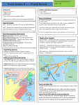 Social Studies 8 ----- STAAR Review