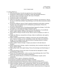 Unit 13 Study Guide