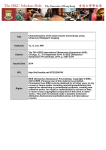 Title Characterization of the heart muscle aniosotropy using