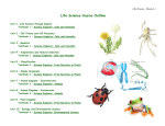 Life Science Course Outline