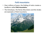 Rift valleys and block mountains - Greendale Humaniacs