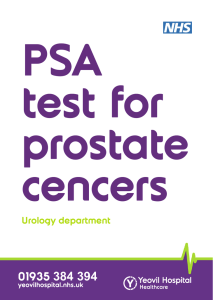 PSA Test for Prostate Cancer 2016 np.indd