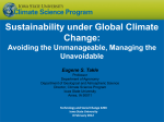 Slide 1 - Climate Science Program