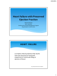 Heart Failure with Preserved Ejection Fraction(HFpEF)