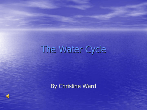 The Water Cycle