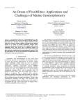 An Ocean of Possibilities: Applications and Challenges of Marine