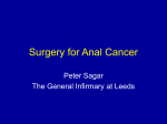 Surgery for Anal Cancer
