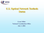 U.S. Optical Network Status