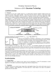 Band Structure and quantum model of semiconductors