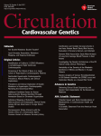 Cover  - Circulation: Cardiovascular Genetics