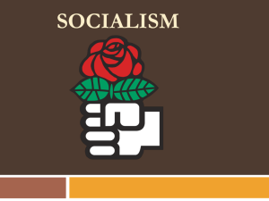 socialism - cuetcse12