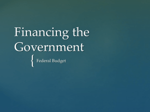 Financing the Government