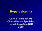 Hypercalcemia Lecture Notes