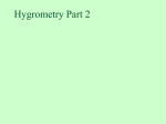 Hygrometry