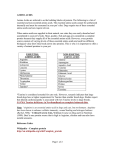 Page 1 of 2 AMINO ACIDS Amino Acids are referred to as the