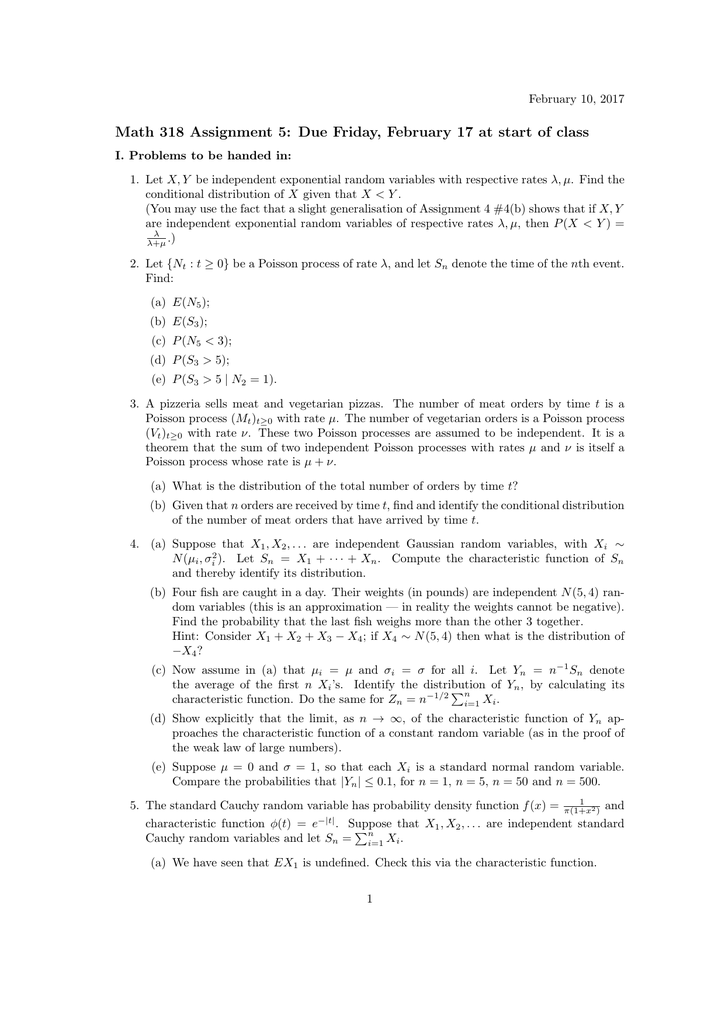 Assignment 5