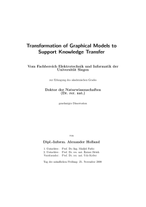 Transformation of Graphical Models to Support Knowledge Transfer