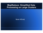 MapReduce: Simplified Data Processing on Large