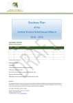 Business Plan - Central Victorian Greenhouse Alliance