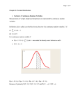 Chapter 6: Normal Distribution