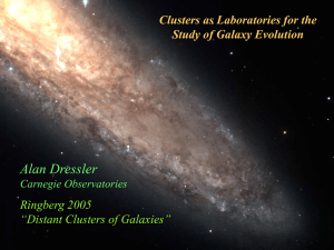 Clusters as laboratories for the study of galaxy evolution