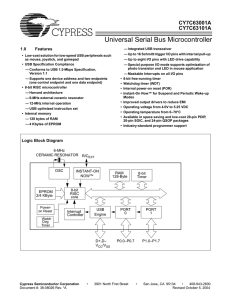 Universal Serial Bus Microcontroller