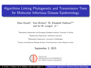 Algorithms Linking Phylogenetic and Transmission Trees for