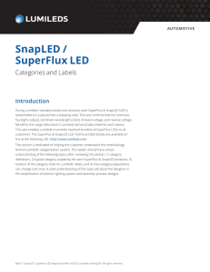 SnapLED / SuperFlux LED