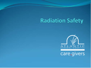 What Is radiation? - Atlantic General Hospital