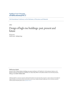 Design of high-rise buildings: past, present and future