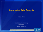 Automated Data Analysis