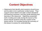 Language vs. Content Objectives File