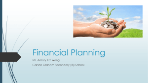 Financial Planning