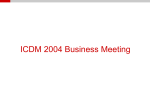 ICDM 2004 conference report by Rajeev Rastogi