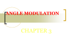 angle modulation