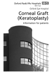 Corneal Graft (Keratoplasty) - Oxford University Hospitals