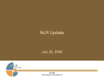 update on NLR
