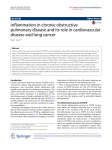 Inflammation in chronic obstructive pulmonary disease and its role in